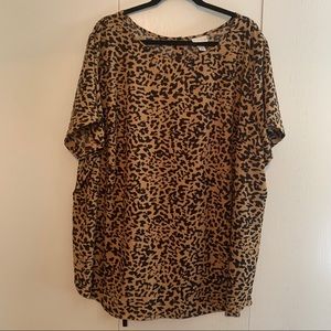 Ava & Viv Printed Blouse